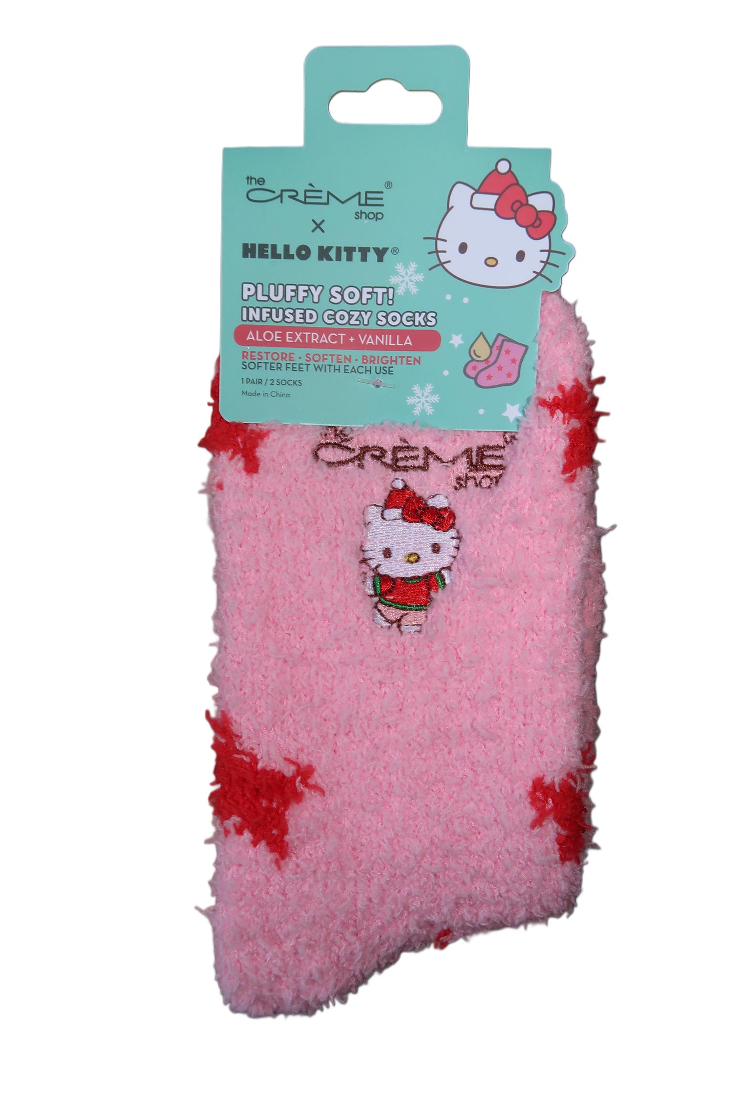 The Creme Shop x Hello Kitty Infused Cozy Socks