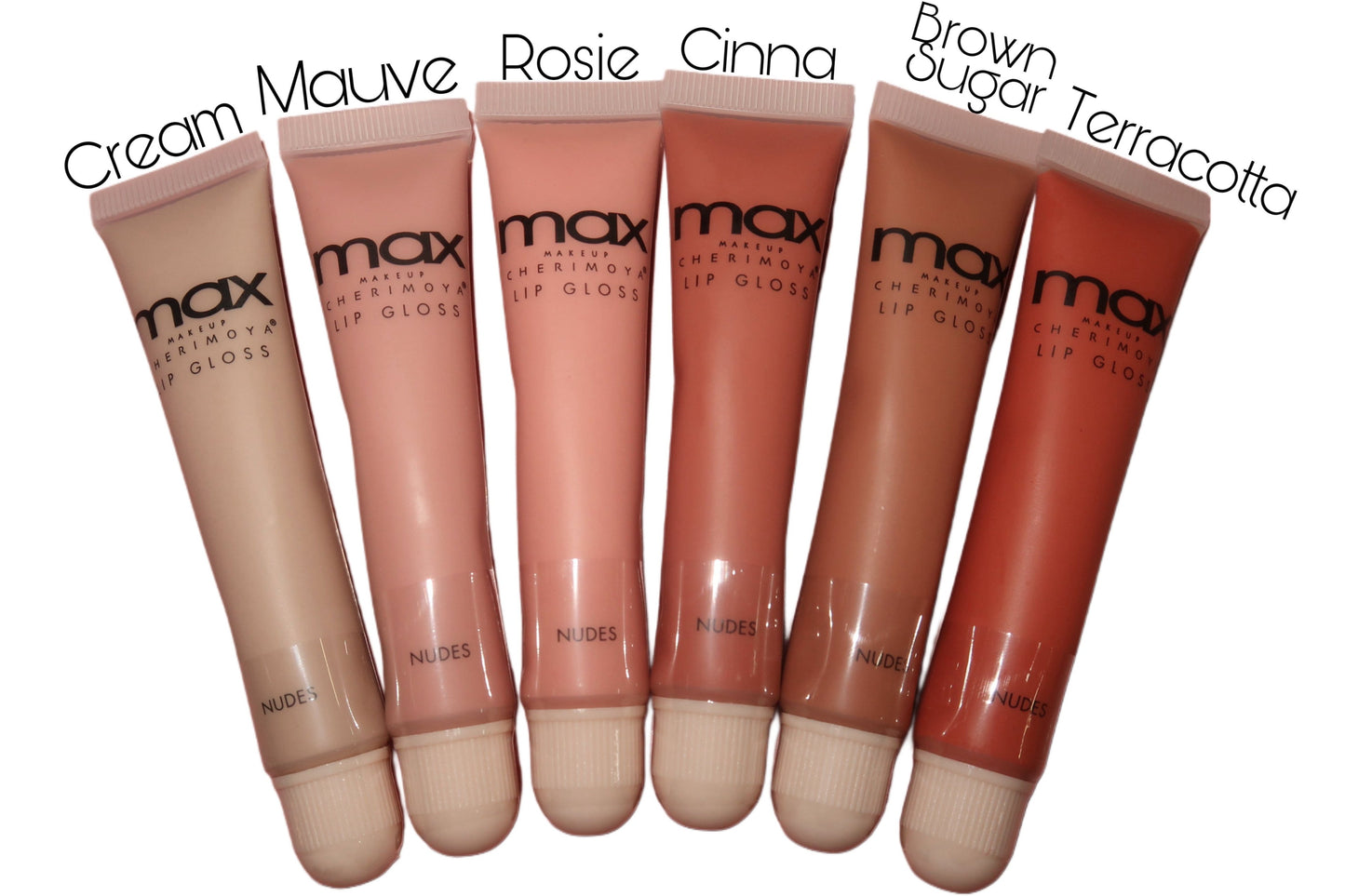 MAX Cherimoya Nude Creme Lip Gloss - Nudes