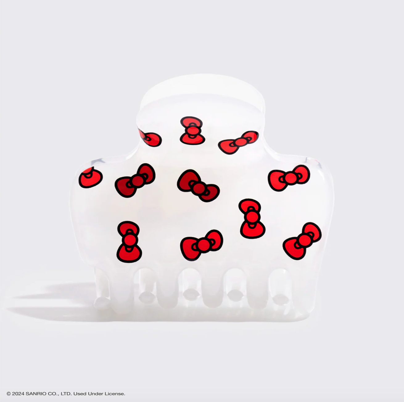 Hello Kitty x Kitsch Recycled Plastic Puffy Claw Clip 1pc - Hello Kitty Bows