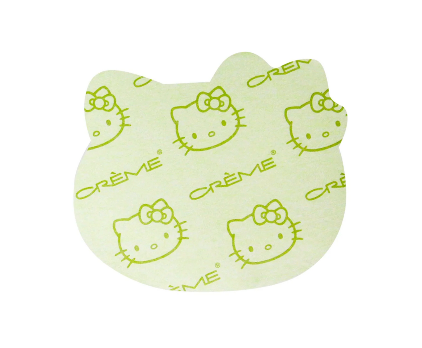 The Crème Shop x Hello Kitty Matcha Blotting Papers + Reusable Compact Mirror (Limited Edition)
