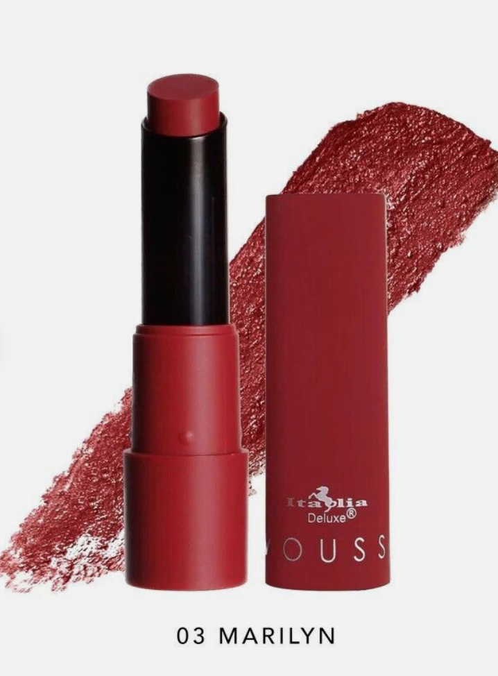 Italia Deluxe Top Five 5-PCS Mousse Matte Lipstick Set - Caliente Reds