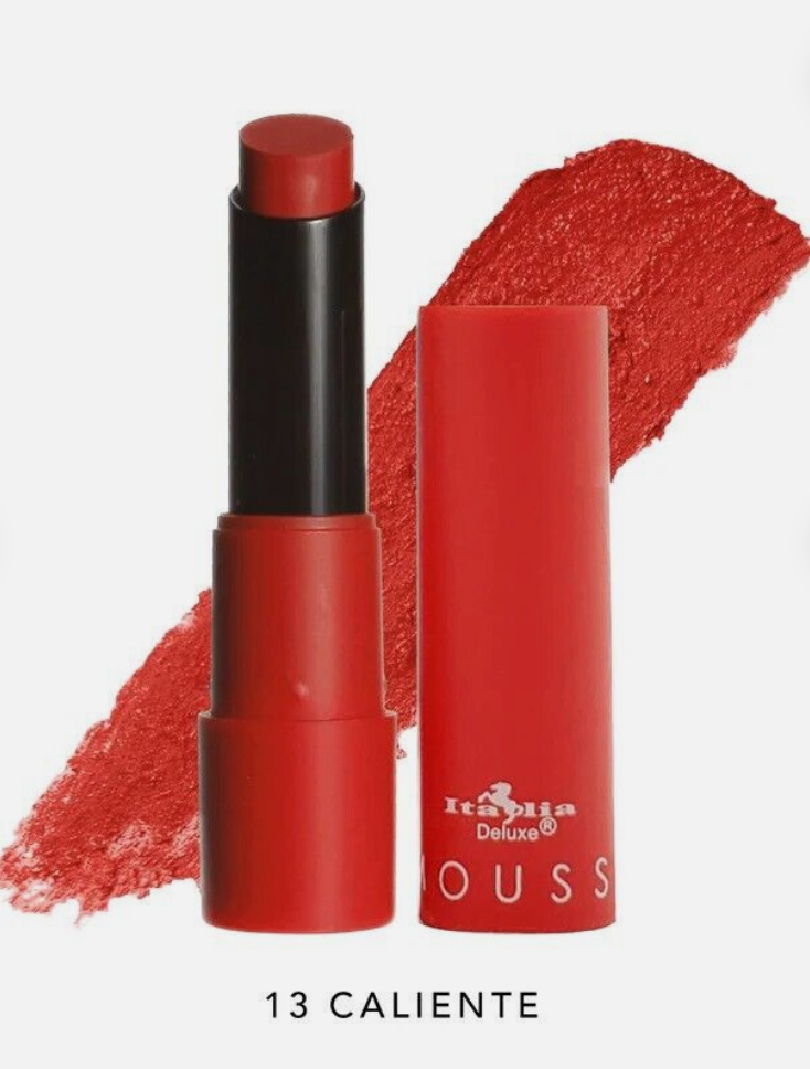 Italia Deluxe Top Five 5-PCS Mousse Matte Lipstick Set - Caliente Reds