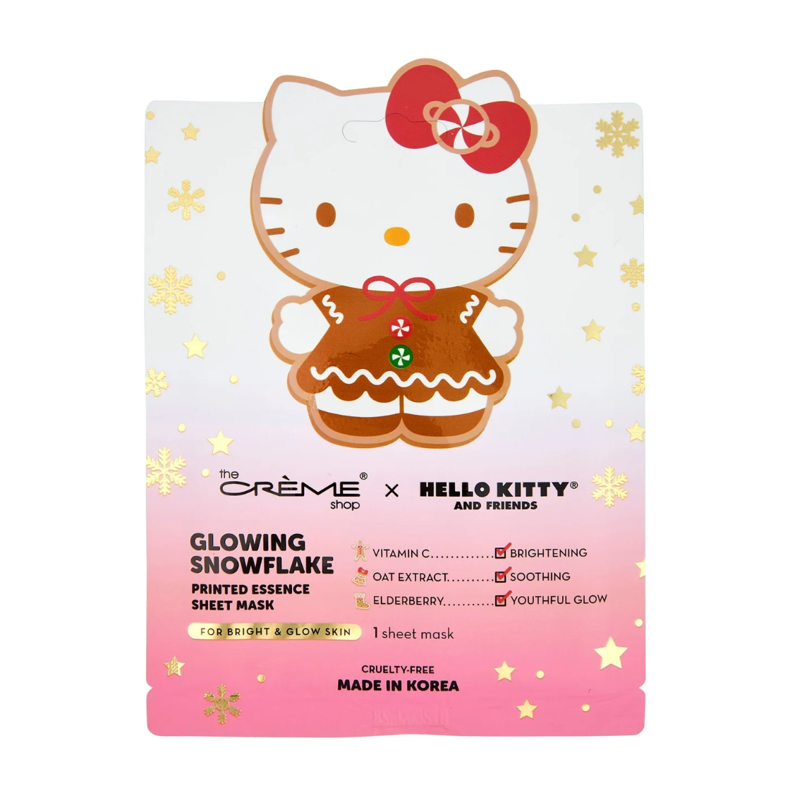 Hello Kitty Glowing Snowflake Mask