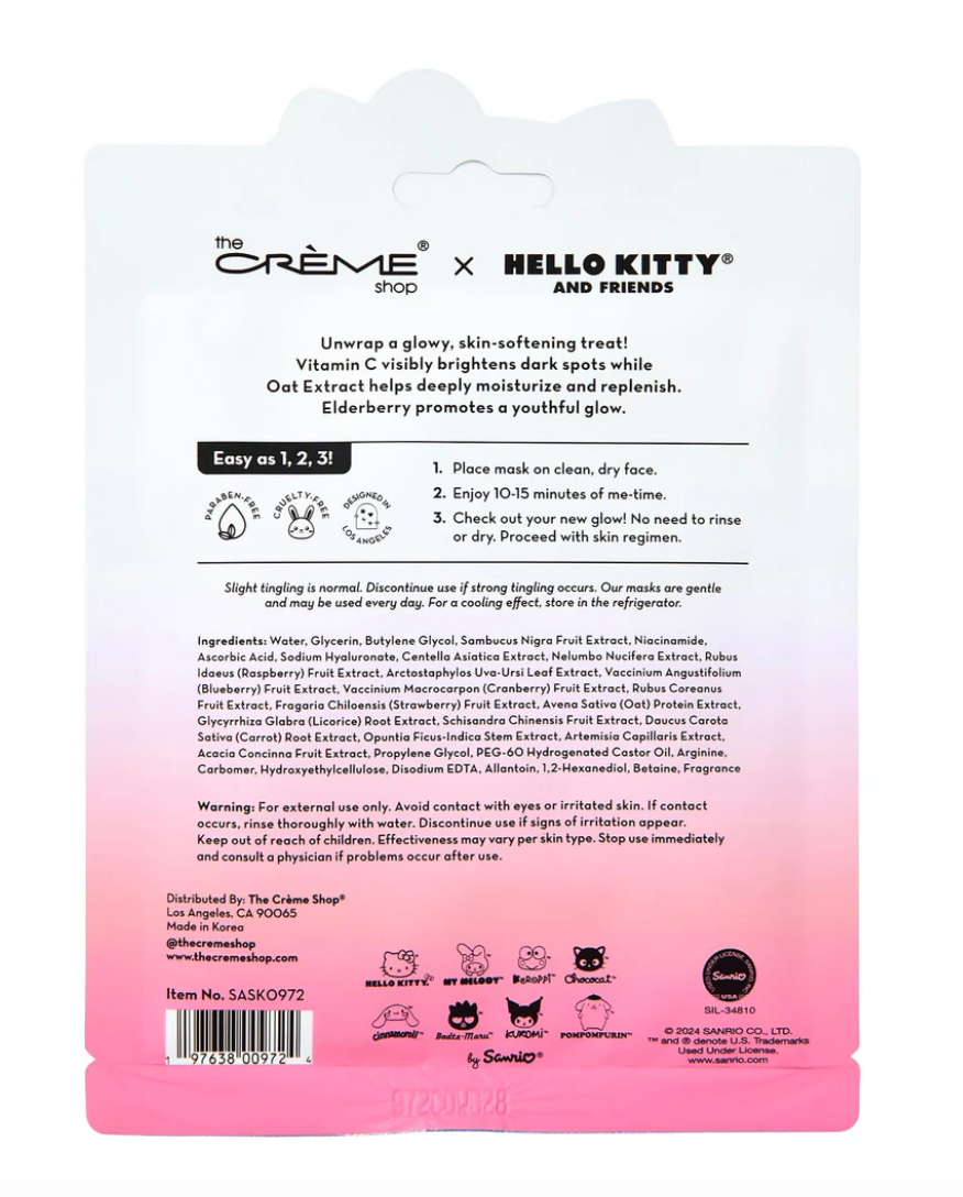 Hello Kitty Glowing Snowflake Mask