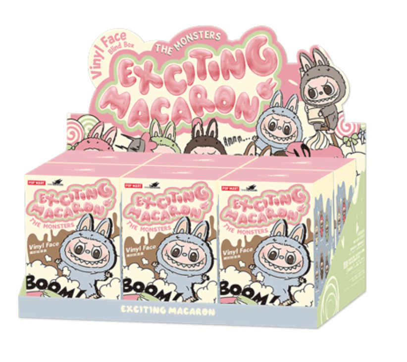 Labubu Excited Macaron Series- SESAME