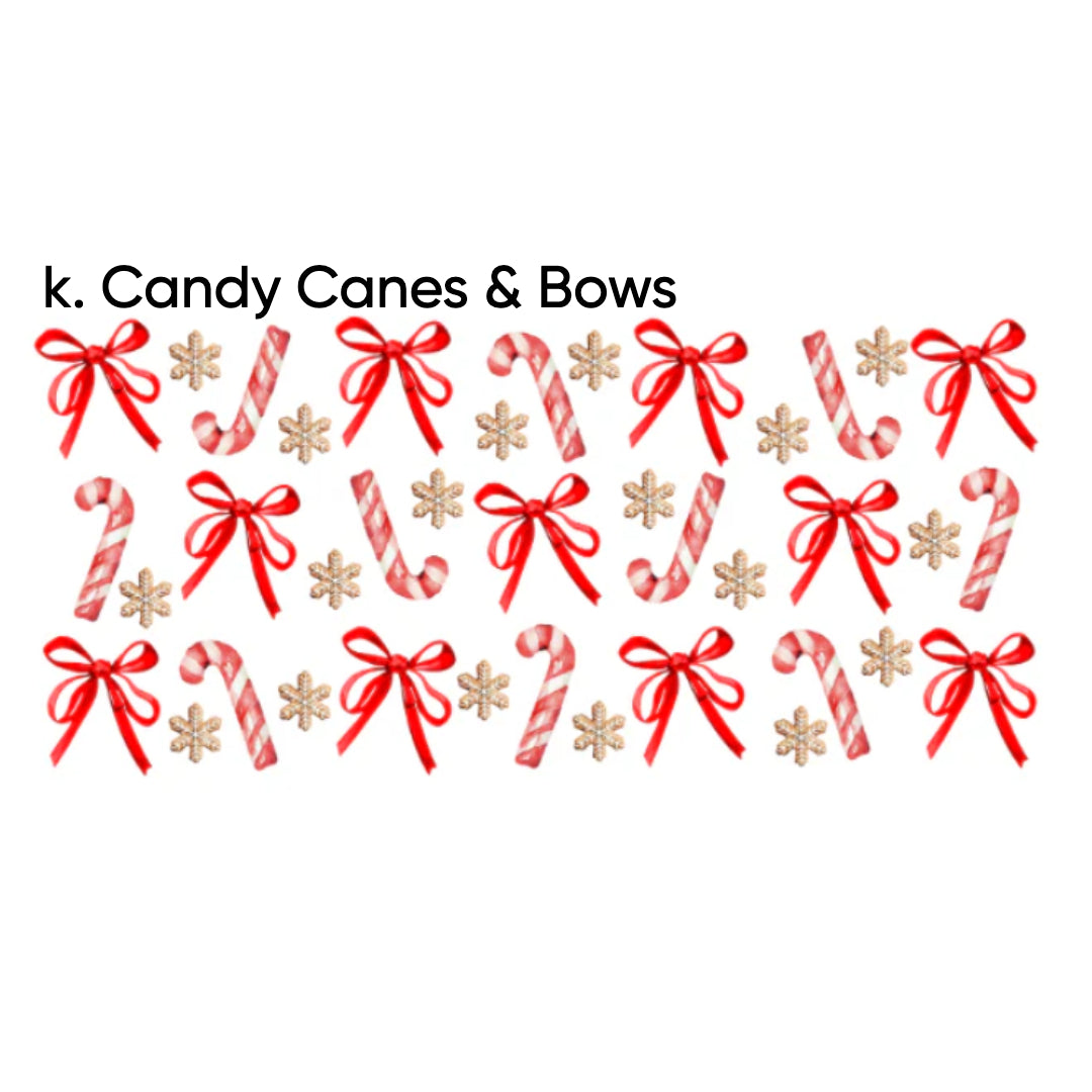 Create your own cup (Plastic 16oz) Christmas Edition