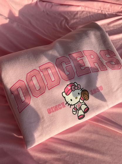 Dodgers x Hello Kitty Crewneck