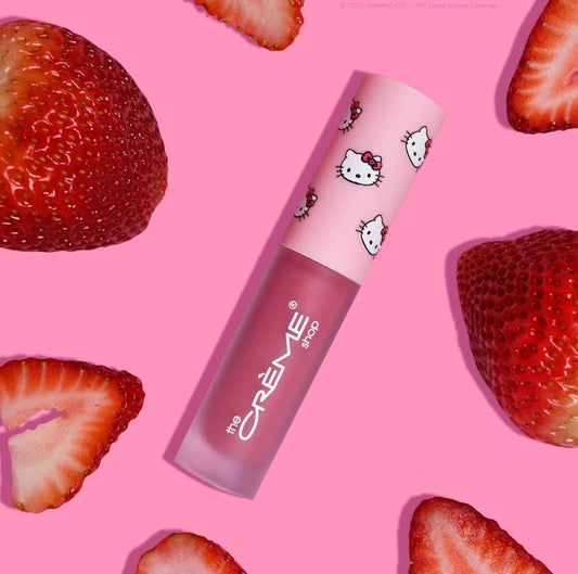 THE CRÈME SHOP X HELLO KITTY MOISTURIZING LIP OIL - STRAWBERRY FLAVORED
