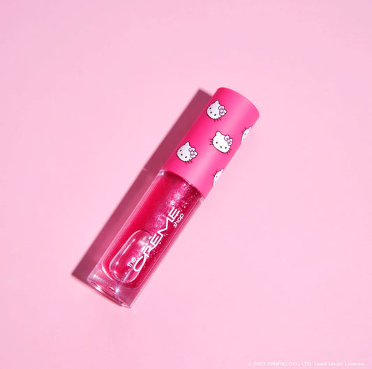 THE CRÈME SHOP X HELLO KITTY LIP OIL- BERRY GUMMY FLAVORED