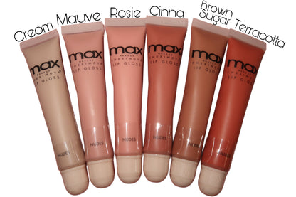 MAX Cherimoya Nude Creme Lip Gloss - Nudes