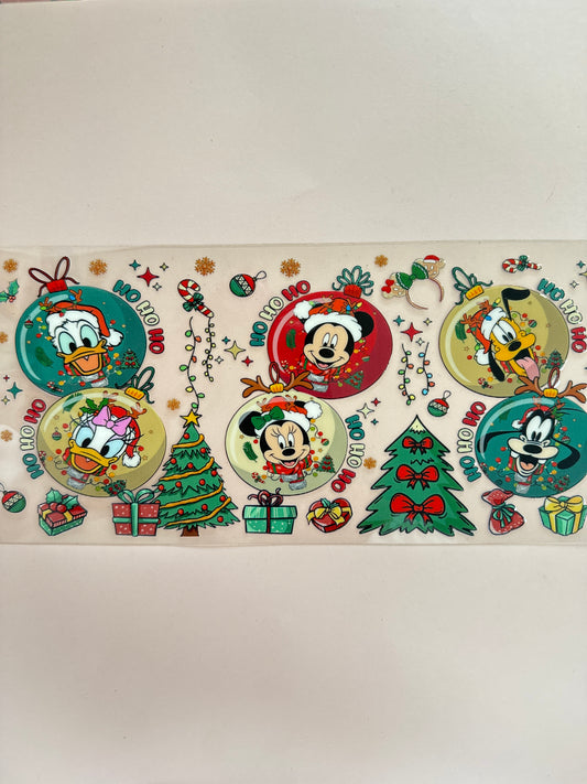 Mickey Ornament Christmas Wrap