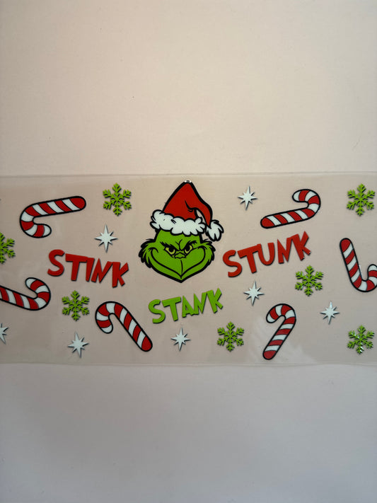 Grinch Candy Cane Wrap