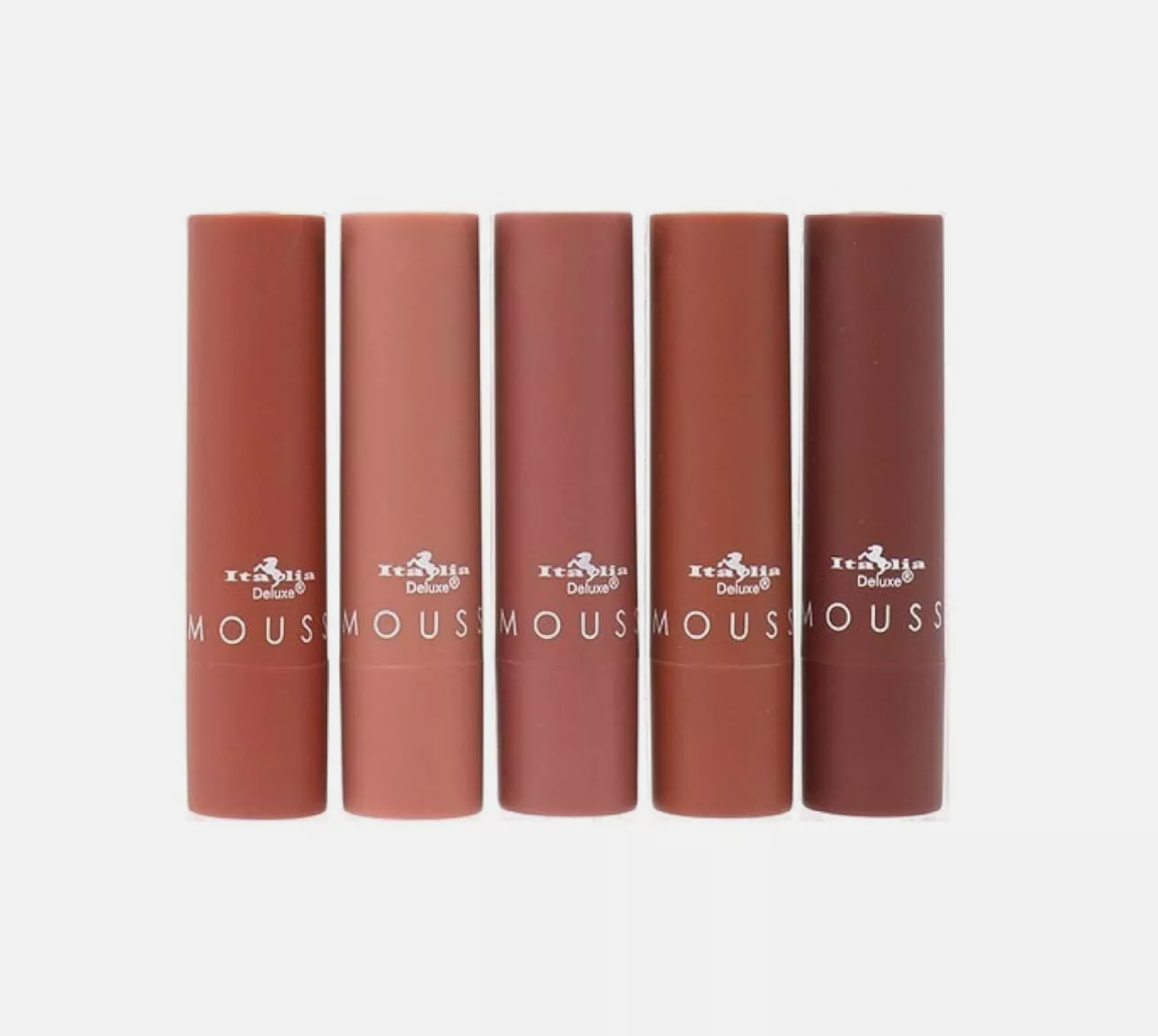 Italia Deluxe Top Five 5-PCS Mousse Matte Lipstick Set - Send Nudes