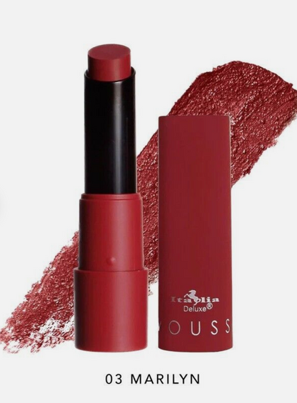 Italia Deluxe Top Five 5-PCS Mousse Matte Lipstick Set - Caliente Reds