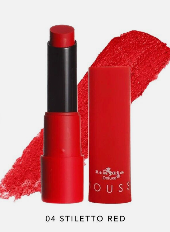 Italia Deluxe Top Five 5-PCS Mousse Matte Lipstick Set - Caliente Reds
