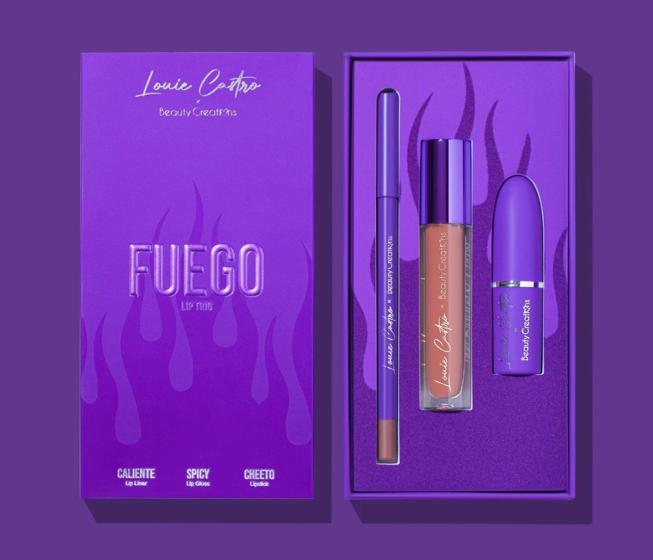 Louie Castro Fuego Lip Trio