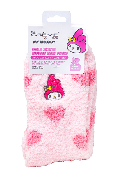 The Creme Shop x My Melody Infused Cozy Socks