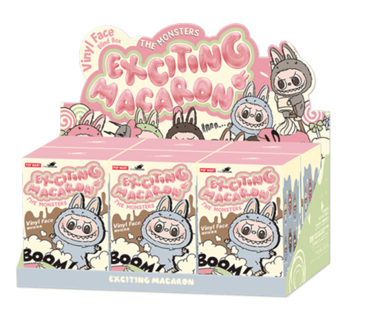 Labubu Excited Macaron Series- SESAME