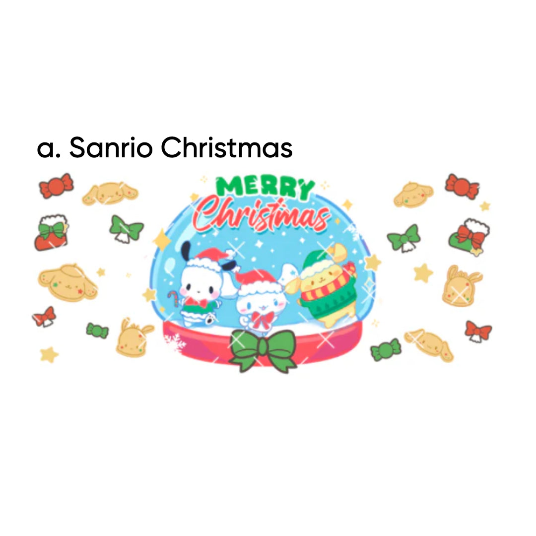 Create your own cup (Plastic 16oz) Christmas Edition